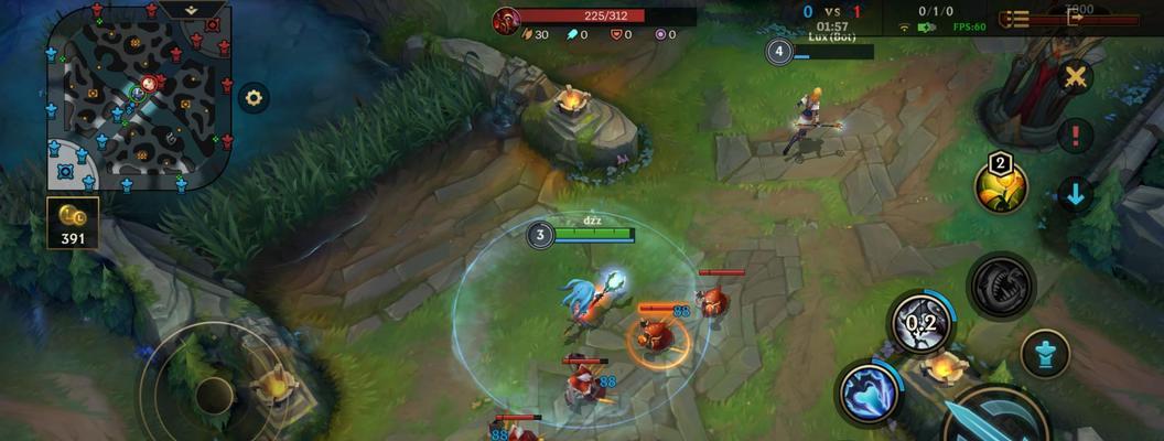 玩转LOL手游——稻草人攻略（如何用稻草人练习技能提升战斗能力）
