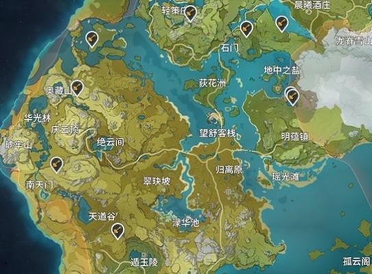 原神虚拟地图主线攻略（一步步解锁史诗级冒险，玩转原神世界）